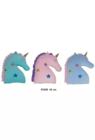 Poduszka jednorożec 45cm MIX