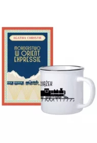 Pakiet: Morderstwo w Orient Expressie, Kubek Agatha Christie. Mam pociąg do książek