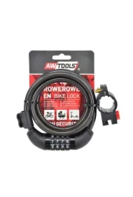 Zapięcie rowerowe fi 10 x 120cm szyfr
