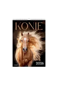 Kalendarz 2026 A3 wieloplanszowy Konie