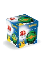 Puzzle Kula 54 el. 3D Pokemon Repeat Ball