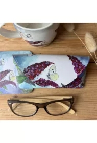 Etui na okulary GL18 Motyle i budleja