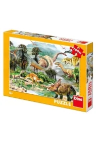 Puzzle 100 el. XL Dinozaury