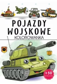 Pojazdy wojskowe - kolorowanka