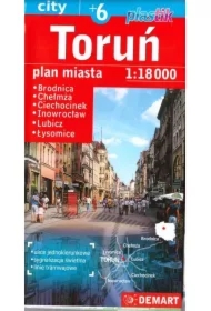 Toruń +6 - plan miasta