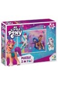 Фото - Пазли й мозаїки Hasbro Puzzle 60 el. My Little Pony with charater figure 