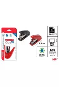 Zszywacz duży 60% mniej wysiłku 24/6 + zszywki MIX