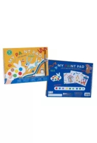 Kolorowanki z farbkami zwierzaki