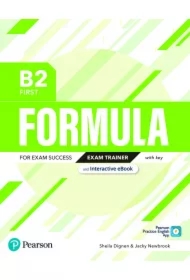 Formula. B2 First. Exam Trainer with key + App + Książka w wersji cyfrowej