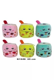 Kubek pluszowy 25cm MIX