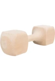 Drewniany hantel do aportowania