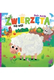 Duże puzzle. Zwierzęta na wsi