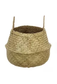 Kosz z trawy morskiej naturalny 40 cm