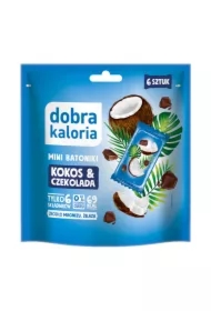 Mini batoniki kokos & czekolada