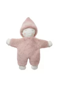 Grzechotka 33cm pudrowy róż Lulu