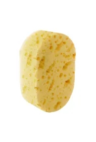 Gąbka do kąpieli i masażu Żółta