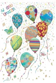 Kartka okolicznościowa Urodziny