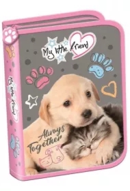 Piórnik dwuklapkowy Cat & Dog bez wyposażenia