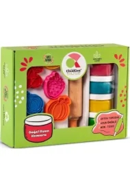 Ciastolina naturalna zestaw Warzywa i Owoce