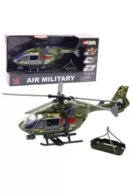 Helikopter wojskowy hak + nosze + światło 1:12