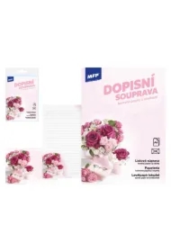 Papeteria lux 5+10 kwiaty