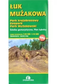 Mapa tur. - Łuk Mużakowa. Park Krajobrazowy...