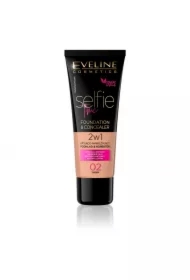 Selfie Time Foundation & Concealer kryjąco-nawilżający pokład i korektor 02 Ivory