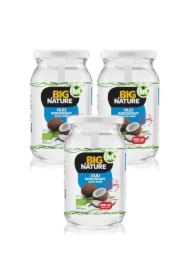 Olej kokosowy extra virgin tłoczony na zimno Zestaw