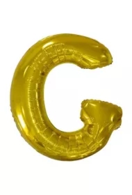 Balon foliowy litera G złota