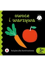 Książeczka kontrastowa. Owoce i warzywa