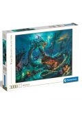 Фото - Пазли й мозаїки Clementoni Puzzle 3000 el. HQ The Underwater Battle 