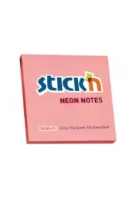 Notes samoprzylepny neon różowy