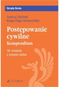 Postępowanie cywilne. Kompendium z testami online