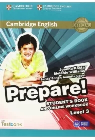 Cambridge English Prepare! Level 3. Student's Book and Online Workbook with Testbank