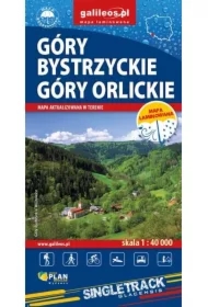 Mapa - Góry Bystrzyckie i Góry Orlickie 1:40 000