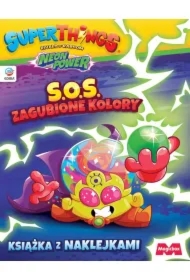 SuperThings Neon Power książka z naklejkami