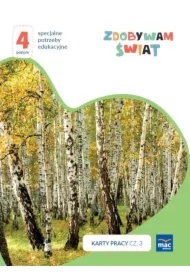 Zdobywam świat. Karty pracy. Część 3. Wiosna/lato. Poziom 4