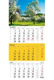 Kalendarz trójdzielny 2026