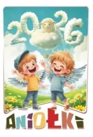 Kalendarz 2026 ścienny wieloplanszowy Aniołki
