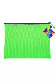 Koperta B4 z suwakiem metalalowym zielona