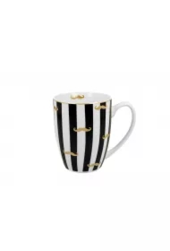 Kubek classic granatowy  - WĄSY