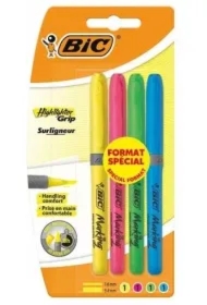 Zakreślacz Highlighter Grip mix 4 szt