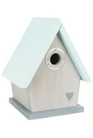 Budka lęgowa dla ptaków gniazdujacych w dziuplach, drewno sosnowe, 20 x 26 x 17cm/śr otworu 3.2 cm