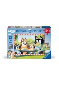 Puzzle dla dzieci 2x12 el. 2D Bluey
