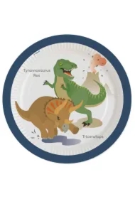 Talerze owalne papierowe