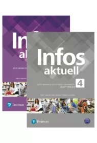Pakiet: Infos Aktuell 4. Podręcznik wieloletni i zeszyt ćwiczeń do języka niemieckiego dla liceów i techników