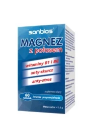 Magnez z potasem - suplement diety