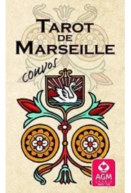 Tarot de Marseille Convos, karty do wróżenia, edycja angielska