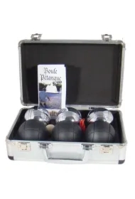Sunsport Boule/Petanque 6 kul  Aluminium box Alsace