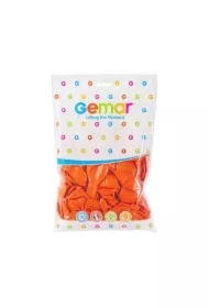 Balony pastel pomarańczowe